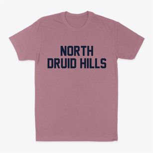 North Druid Hills Georgia Classic Block Classic Dad T-Shirt