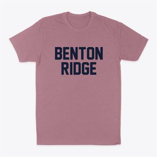 Benton Ridge Ohio Classic Block Classic Dad T-Shirt