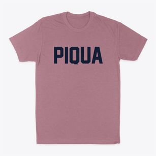 Piqua Kansas Classic Block Classic Dad T-Shirt