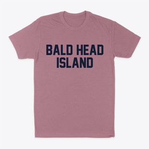 Bald Head Island North Carolina Classic Block Classic Dad T-Shirt