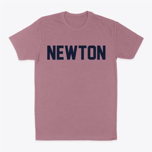 Newton Massachusetts Classic Block Classic Dad T-Shirt