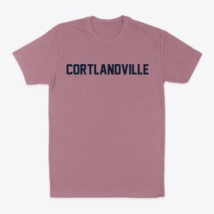 Cortlandville New York Classic Block Classic Dad T-Shirt