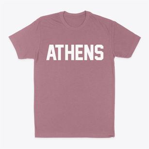 Athens Georgia Classic Block Classic Dad T-Shirt