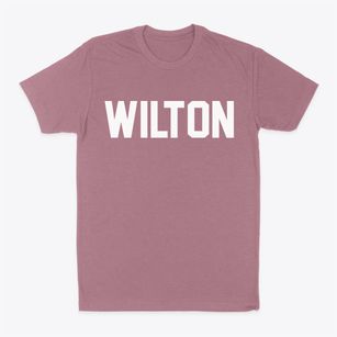 Wilton Connecticut Classic Block Classic Dad T-Shirt