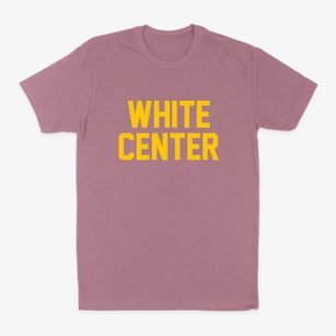 White Center Washington Classic Block Classic Dad T-Shirt