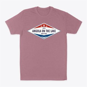 Angola On The Lake New York Diamond Star Classic Dad T-Shirt