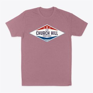 Church Hill Pennsylvania Diamond Star Classic Dad T-Shirt