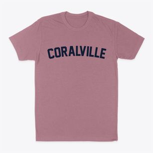Coralville Iowa Classic Curve Classic Dad T-Shirt