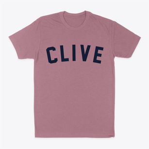 Clive Iowa Classic Curve Classic Dad T-Shirt