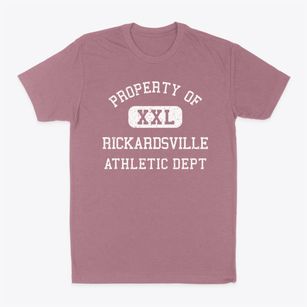Rickardsville Iowa Athletic Dept Classic Dad T-Shirt