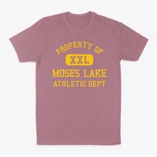 Moses Lake Washington Athletic Dept Classic Dad T-Shirt