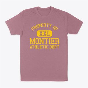 Montier Missouri Athletic Dept Classic Dad T-Shirt