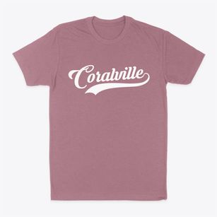 Coralville Iowa Vintage Team Classic Dad T-Shirt
