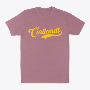 Cortlandt New York Vintage Team Classic Dad T-Shirt