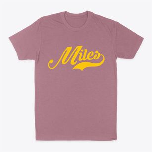 Miles Iowa Vintage Team Classic Dad T-Shirt