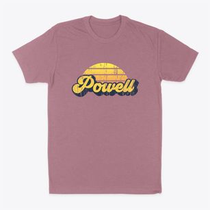 Powell Wyoming Sublime Sunset Classic Dad T-Shirt