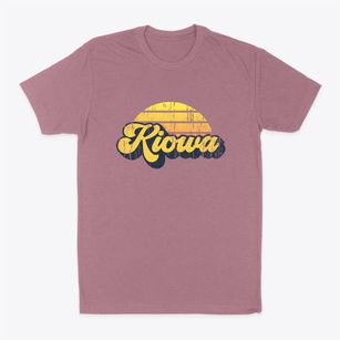 Kiowa Kansas Sublime Sunset Classic Dad T-Shirt