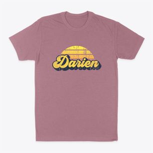 Darien Illinois Sublime Sunset Classic Dad T-Shirt