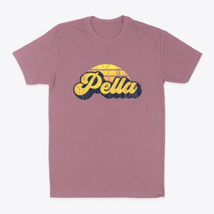 Pella Iowa Sublime Sunset Classic Dad T-Shirt
