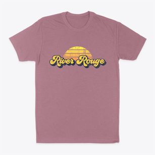 River Rouge Michigan Sublime Sunset Classic Dad T-Shirt