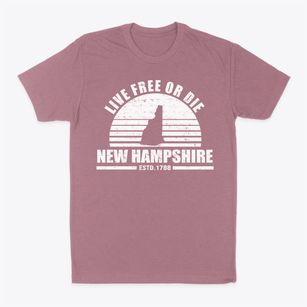  New Hampshire Sunset Classic Dad T-Shirt