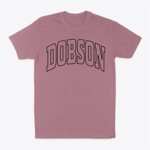 Dobson North Carolina Trendy Block Classic Dad T-Shirt