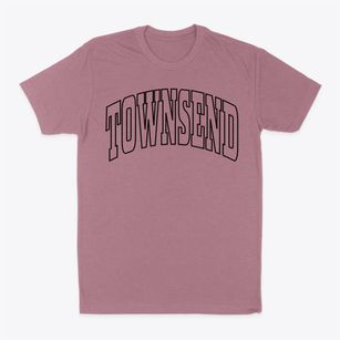 Townsend Massachusetts Trendy Block Classic Dad T-Shirt