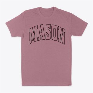 Mason Michigan Trendy Block Classic Dad T-Shirt