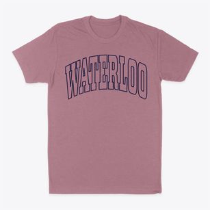 Waterloo Wisconsin Trendy Block Classic Dad T-Shirt