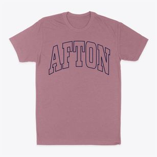 Afton New York Trendy Block Classic Dad T-Shirt