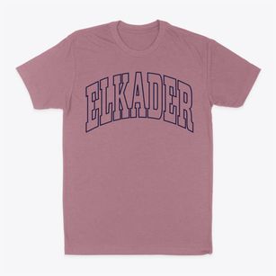 Elkader Iowa Trendy Block Classic Dad T-Shirt