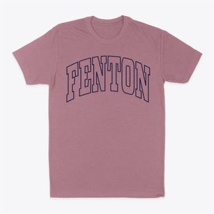 Fenton Iowa Trendy Block Classic Dad T-Shirt