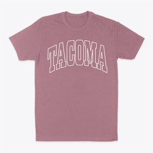 Tacoma Washington Trendy Block Classic Dad T-Shirt