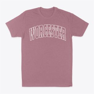 Worcester Massachusetts Trendy Block Classic Dad T-Shirt