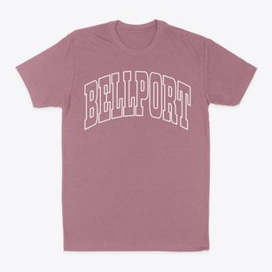 Bellport New York Trendy Block Classic Dad T-Shirt