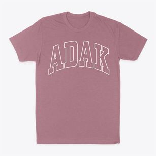 Adak Alaska Trendy Block Classic Dad T-Shirt