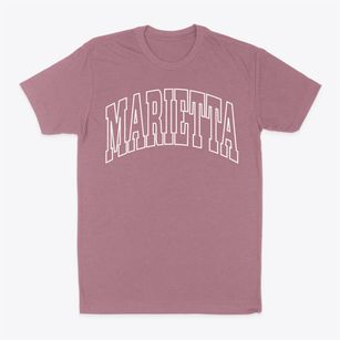 Marietta North Carolina Trendy Block Classic Dad T-Shirt