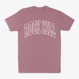 Rock Hill South Carolina Trendy Block Classic Dad T-Shirt