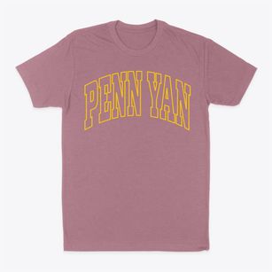 Penn Yan New York Trendy Block Classic Dad T-Shirt