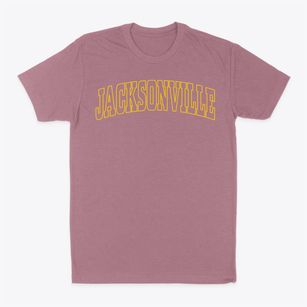 Jacksonville Florida Trendy Block Classic Dad T-Shirt