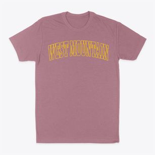 West Mountain Utah Trendy Block Classic Dad T-Shirt