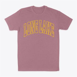 Long Lake New York Trendy Block Classic Dad T-Shirt