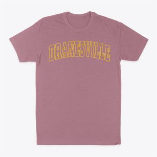 Dranesville Virginia Trendy Block Classic Dad T-Shirt