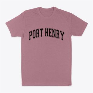 Port Henry New York Varsity Classic Dad T-Shirt