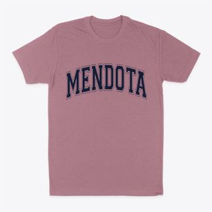 Mendota Illinois Varsity Classic Dad T-Shirt