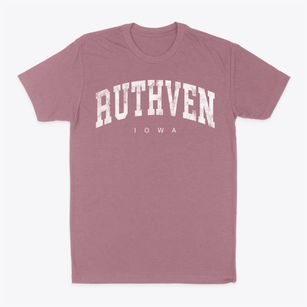 Ruthven Iowa Urban Vibe Classic Dad T-Shirt
