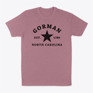 Gorman North Carolina Star Classic Dad T-Shirt