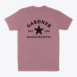 Gardner Massachusetts Star Classic Dad T-Shirt