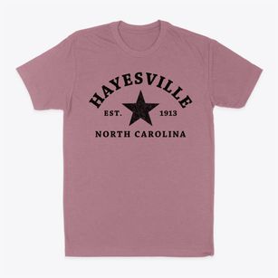 Hayesville North Carolina Star Classic Dad T-Shirt
