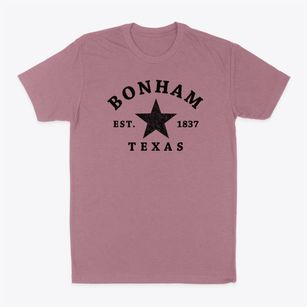Bonham Texas Star Classic Dad T-Shirt